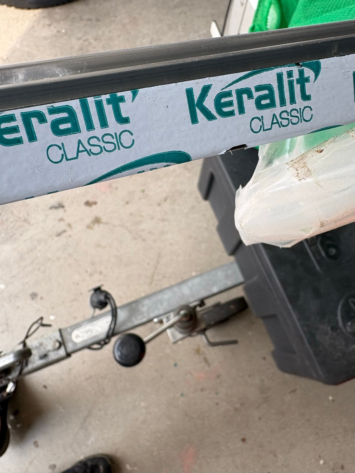 Keralit 10 mm Dakrand Eindprofiel 420cm Nieuw, Ophalen, Kunststof, Zwart, Overige typen