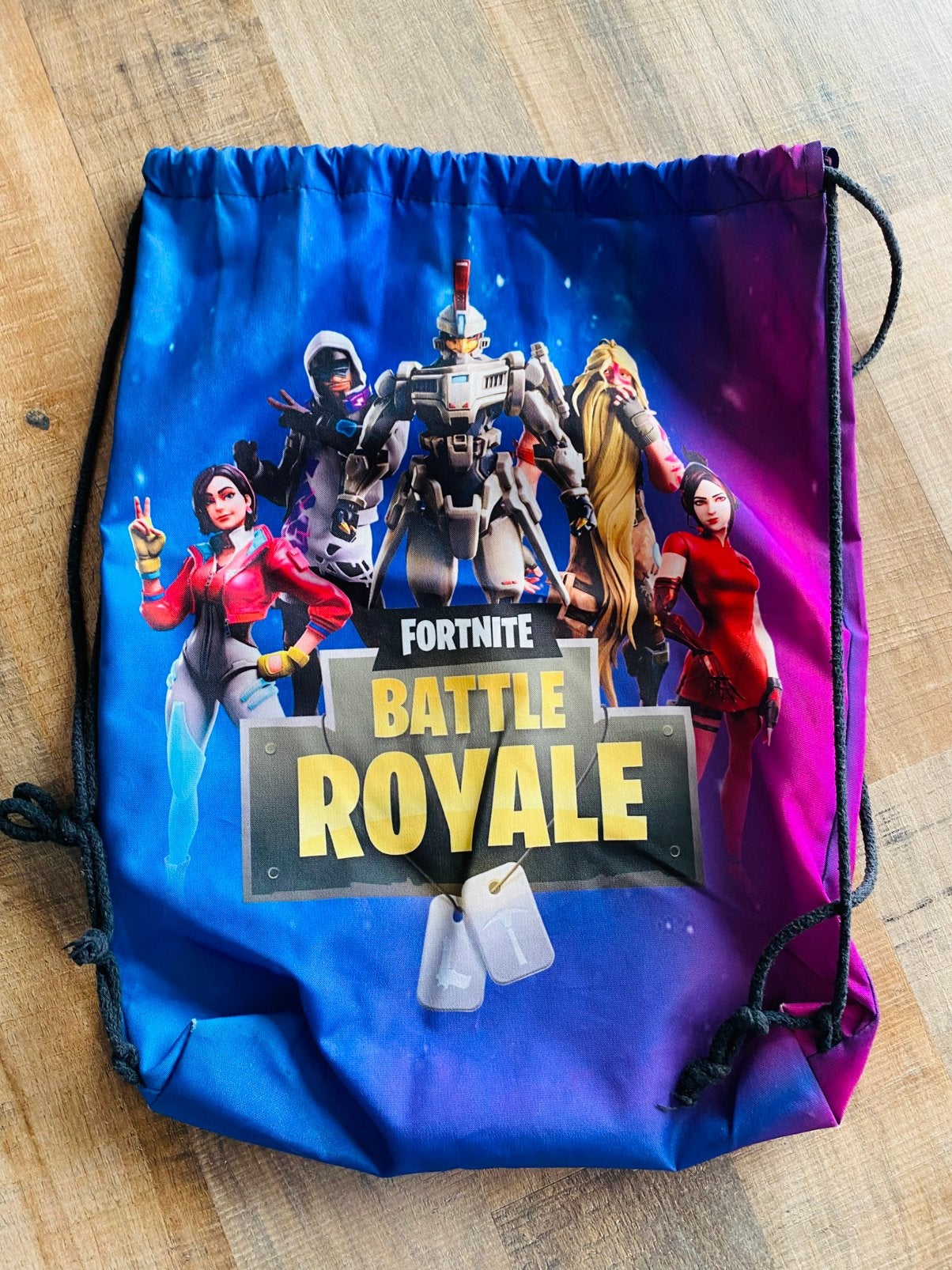 Fortnite gymtas / zwemtas – Battle Royale, Ophalen of Verzenden, Zo goed als nieuw