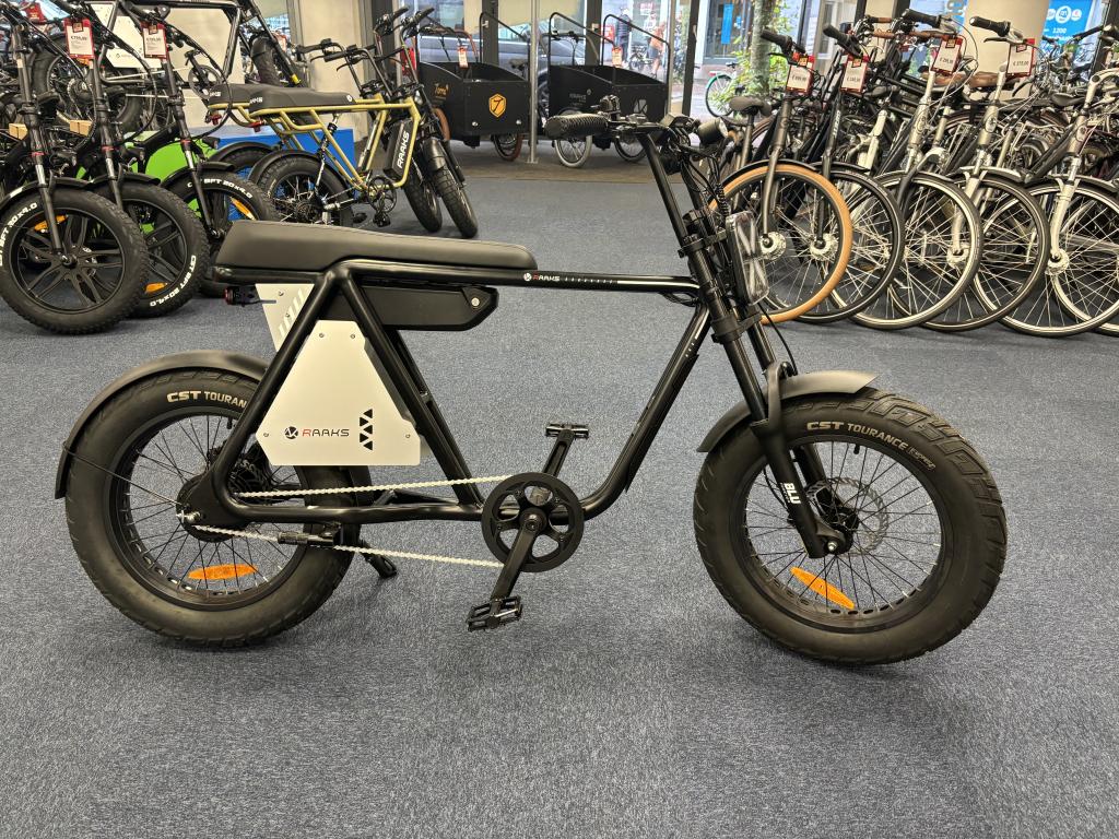 Fietshokje Raaks: Raaks Model X elektrische fatbike NIEUW