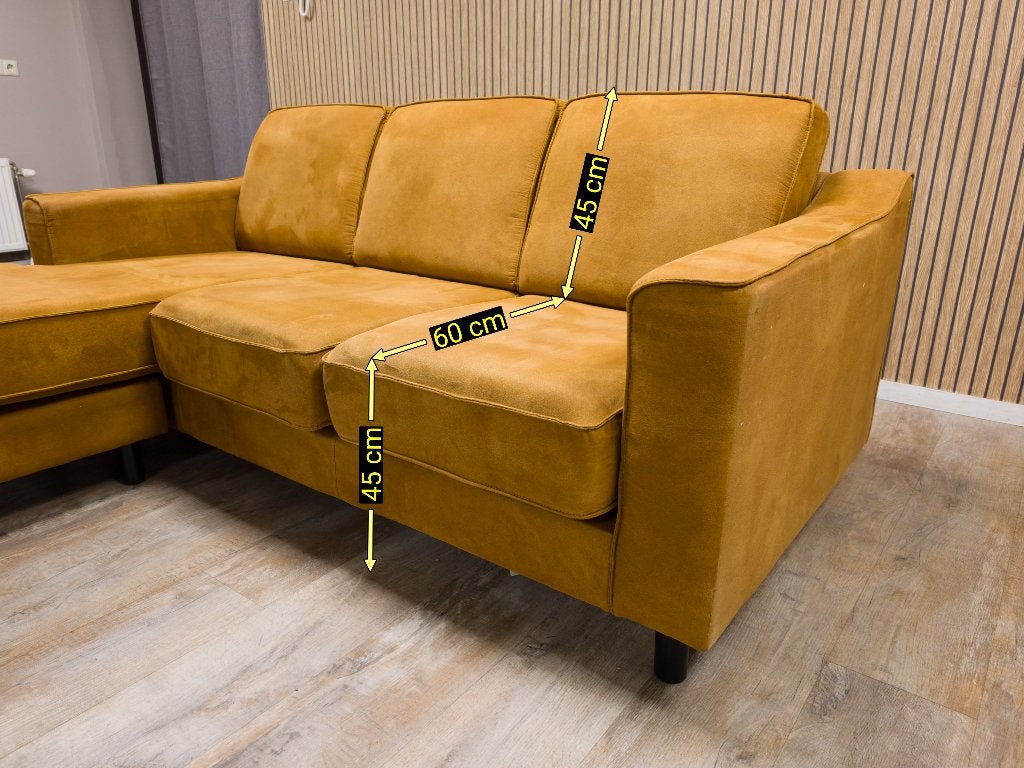ZGAN Kleine Cognac Hoekbank - TOPSTAAT !!!, Info@banxtel.nl, 3194DC, 125 tot 150 cm, 150 tot 200 cm