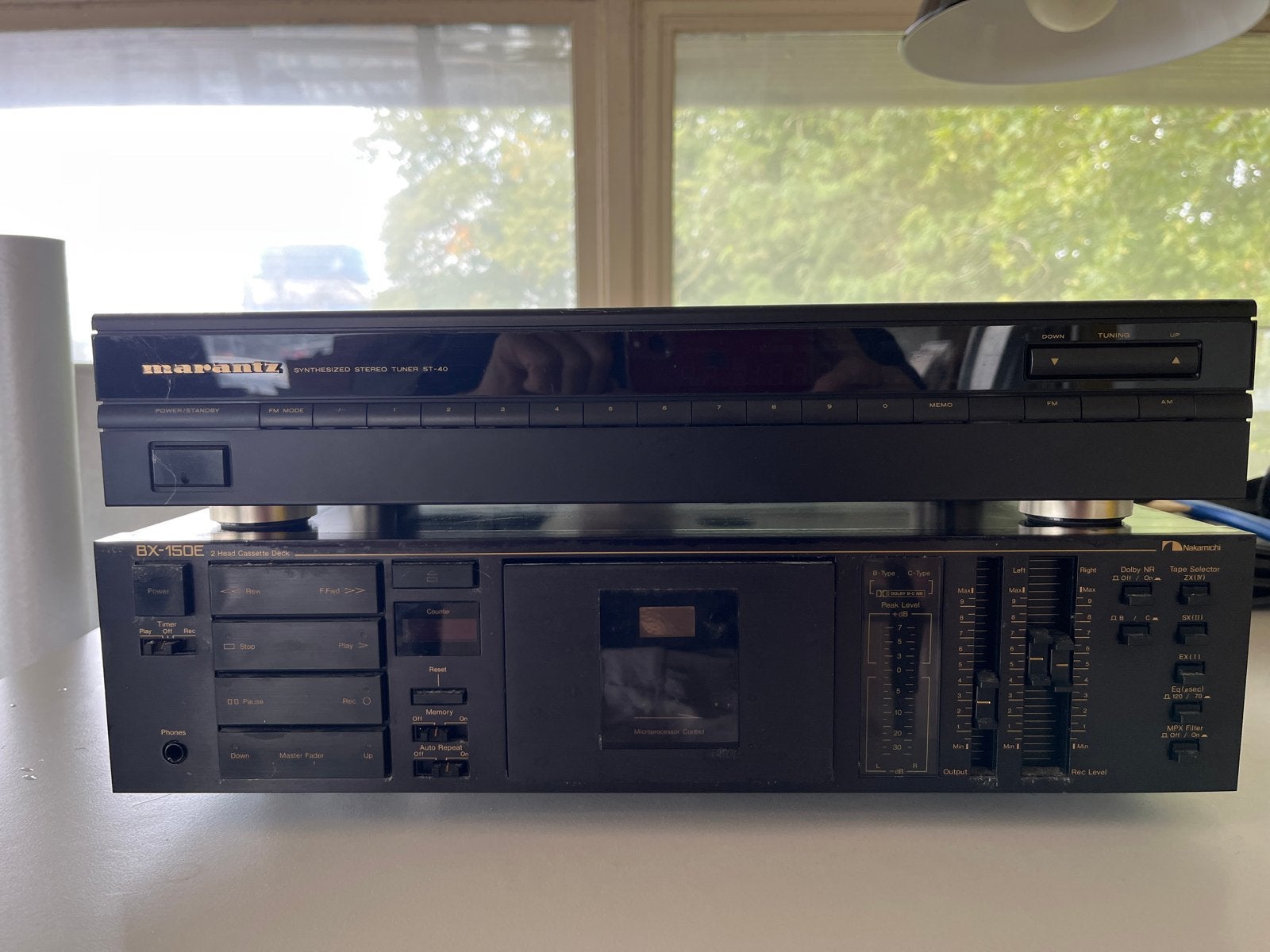 Marantz ST-40 Synthesized Stereo Tuner, Audio, Tv en Foto, Ophalen of Verzenden, Gebruikt, Analoog