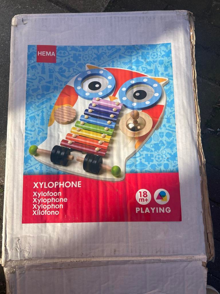 Hema Uil Xylofoon - hout Muzikaal Speelgoed, Ophalen, Nieuw, Overige typen