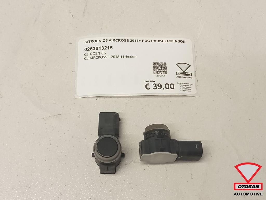 Citroen C5 Aircross 2018+ PDC 0263013215 Parkeersensor