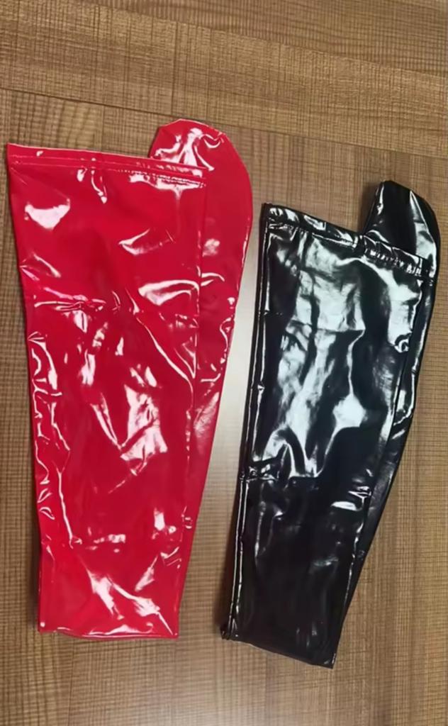 Mooie Lak Kousen, tm 3XL, Kleding | Dames, Verzenden, Nieuw, Stay-up kousen