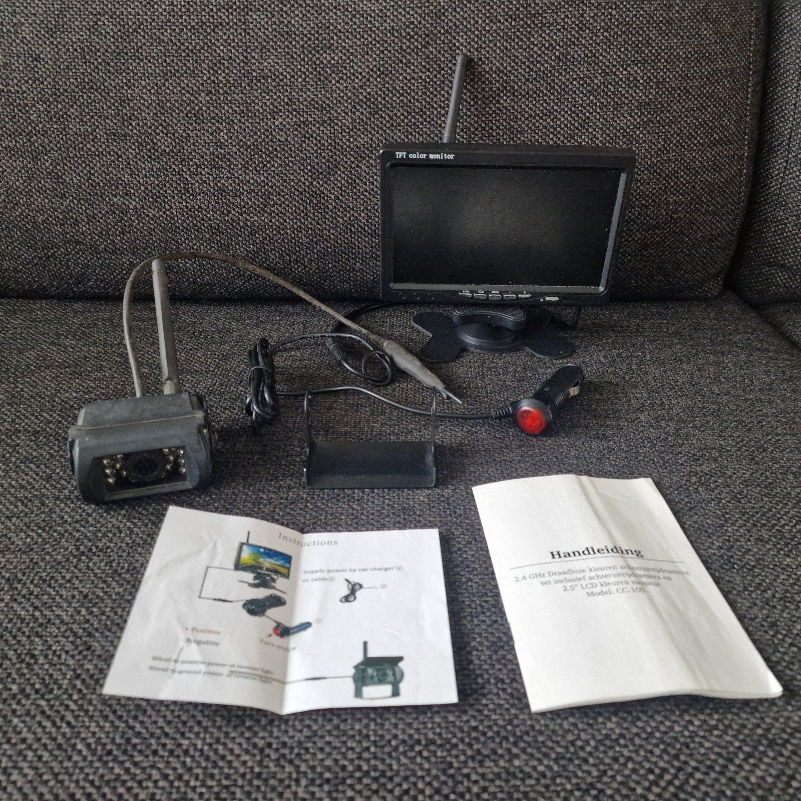 Achteruitrij camera (draadloos), Auto diversen, Ophalen of Verzenden, Draadloos, Gebruikt