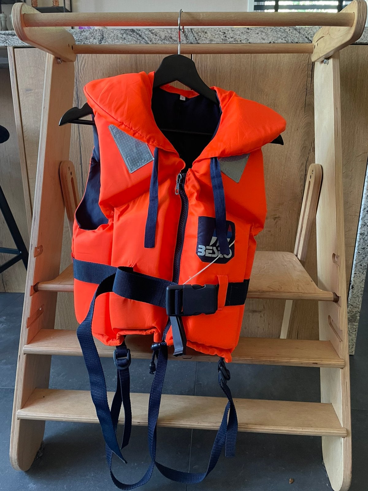 Reddingsvest 40-60kg, Watersport en Boten, Watersportkleding, Ophalen, Zo goed als nieuw, Dame of Heer, Reddingsvest of Zwemvest
