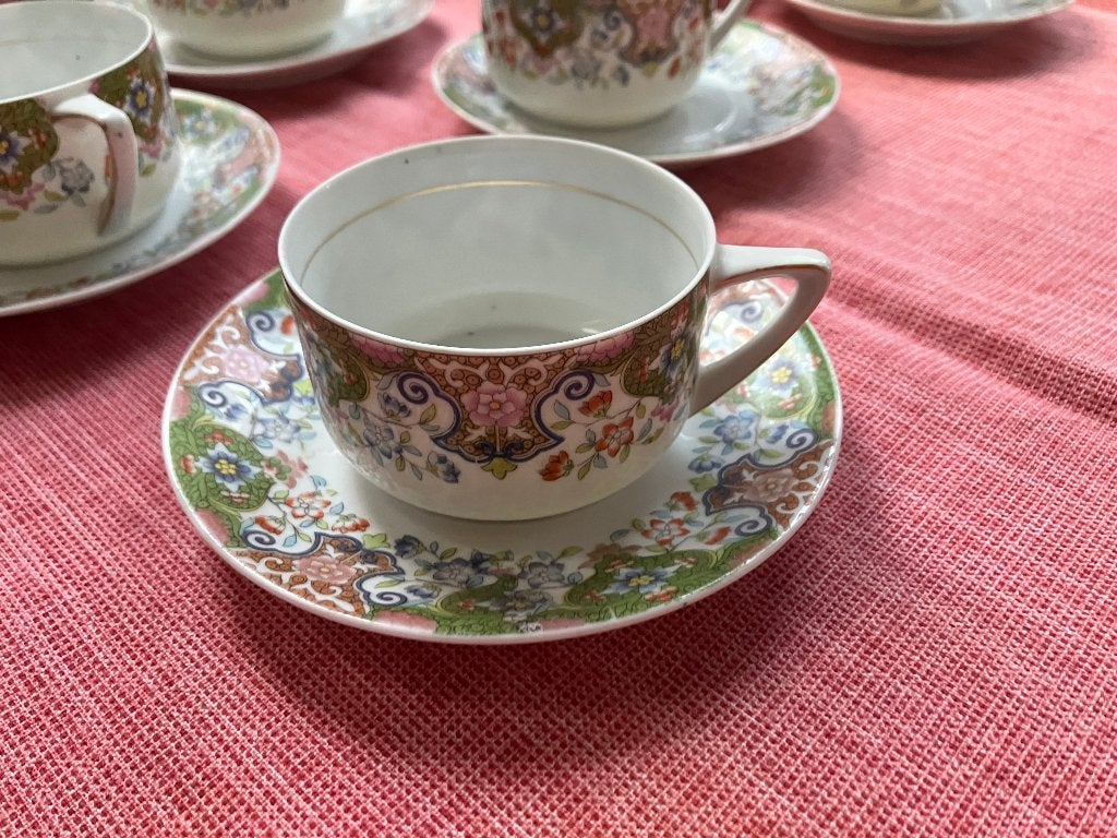 Antiek servies porselein koffie-thee, Ophalen