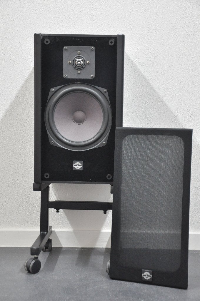 MB Electronic Quartz 280 speaker set, Stereo speakers, Gebruikt, 60 tot 120 watt, Nvt