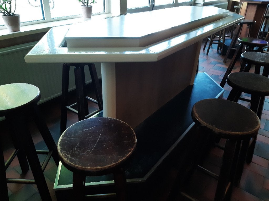 Hangtafel 250x90, Ophalen, Gebruikt