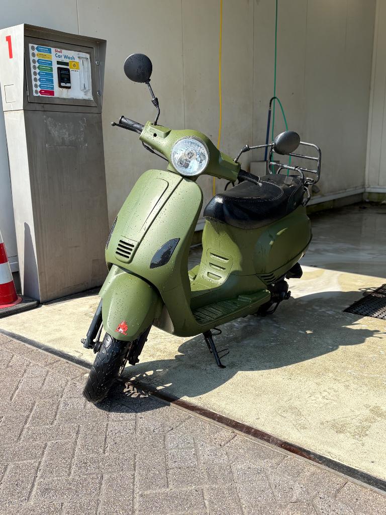 Turbo RL50 scooter, Fietsen en Brommers, Scooters | Overige merken, Ophalen, Gebruikt, Maximaal 45 km/u, Turbho