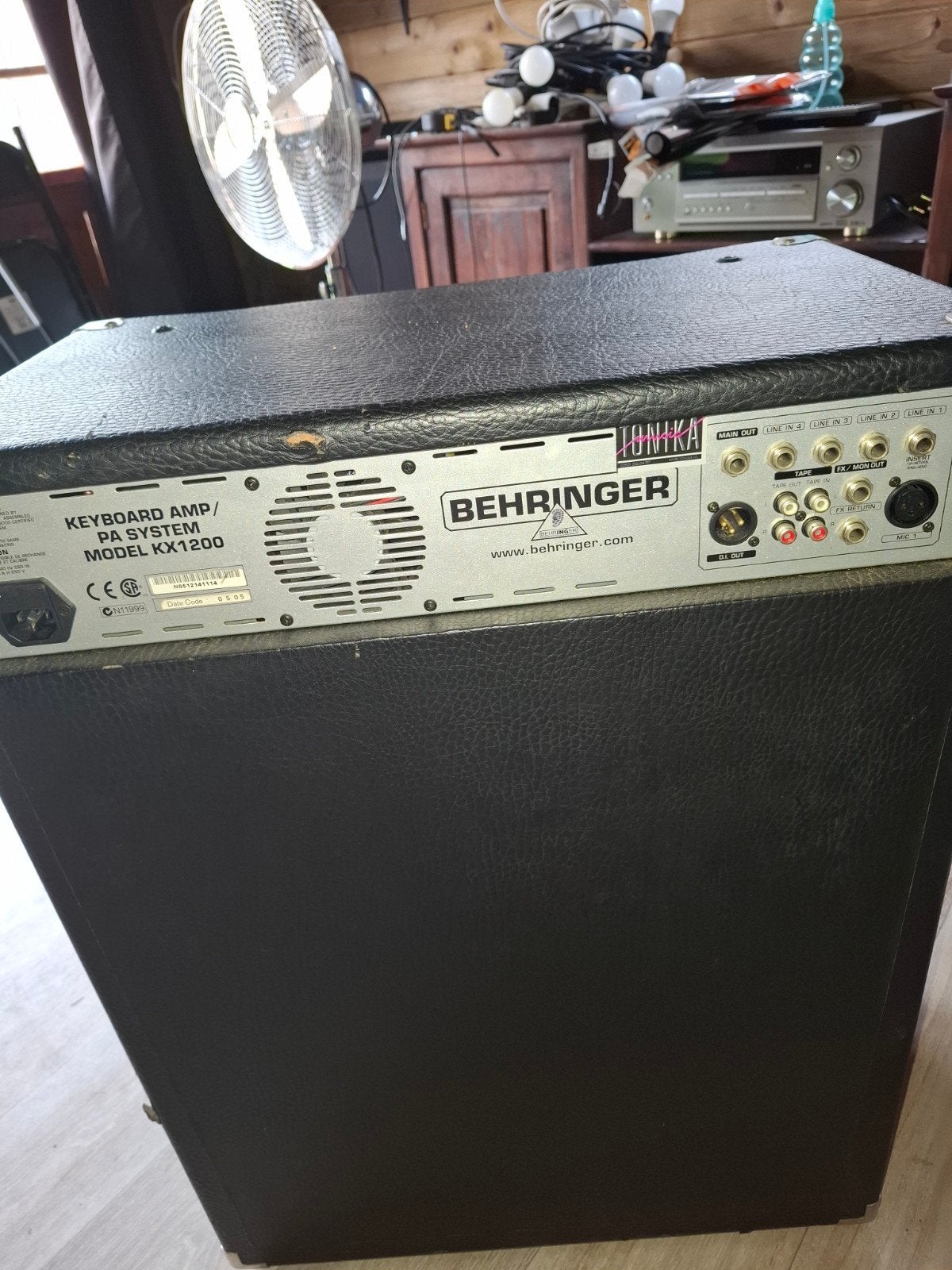 Behringer KX1200 Keyboard/PA Systeem, Ophalen, Gebruikt, Minder dan 500 watt, Keyboardversterker
