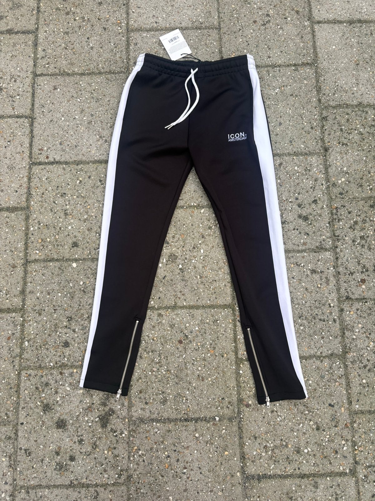 Icon Amsterdam Track Pants - Nieuw met labels, Ophalen of Verzenden, Nieuw, Maat 48/50 (M), Zwart