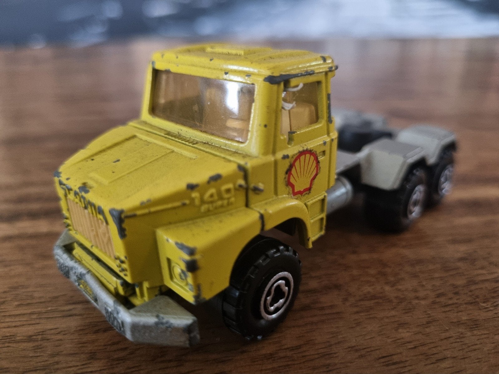 Majorette Shell 140 Super vrachtwagen (vintage), Ophalen of Verzenden, Gebruikt