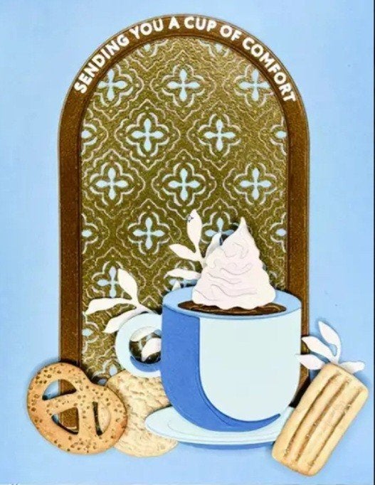 Nieuw  Snijmal frame boog/ koffie kopjes/ koekjes, Ophalen of Verzenden, Nieuw, Overige thema's, Pons of Mal
