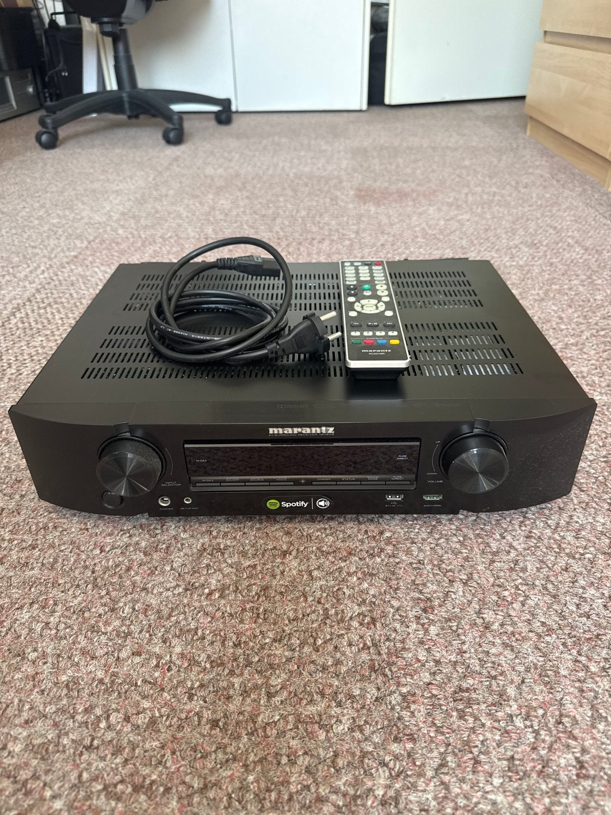 Marantz NR1605 AV Receiver - Zo goed als nieuw, Marantz, Eu, Eu, Ophalen of Verzenden