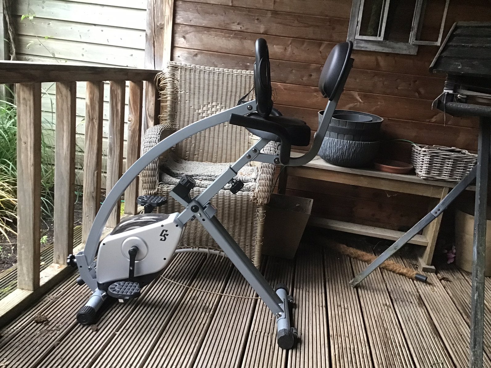 Hometrainer, Ophalen, Zo goed als nieuw, Metaal, Hometrainer