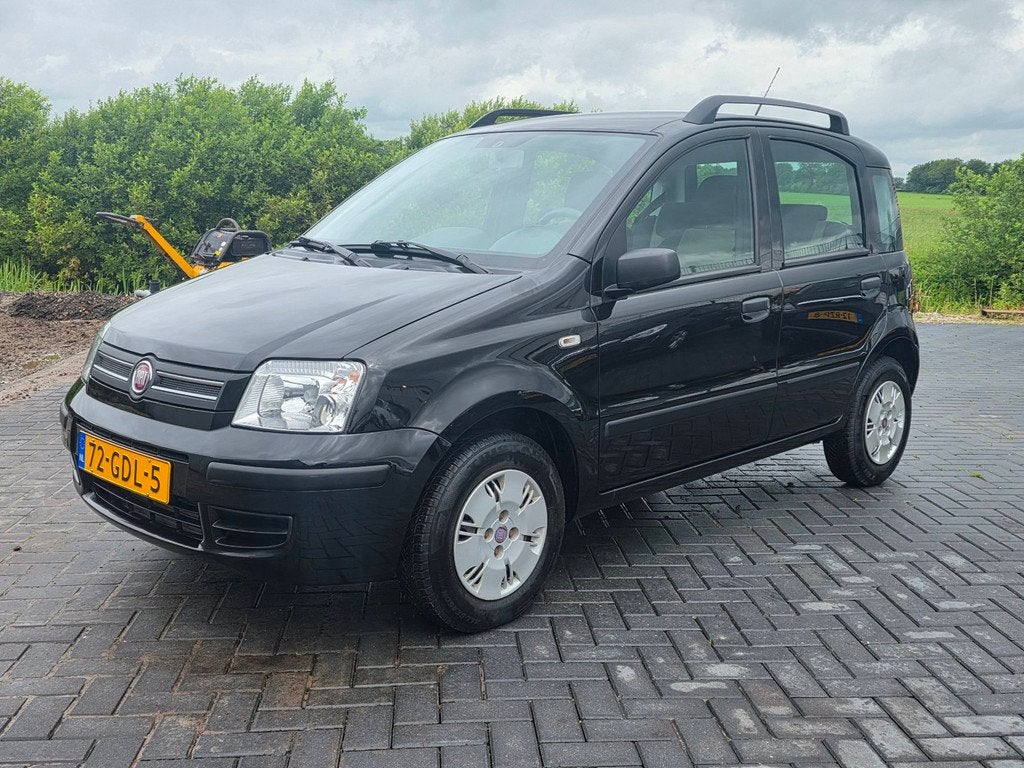 Fiat Panda 1.2 Edizione AIRCO! 108.000km Nap, Auto's, Fiat, Voorwielaandrijving, Gebruikt, Zwart, Origineel Nederlands