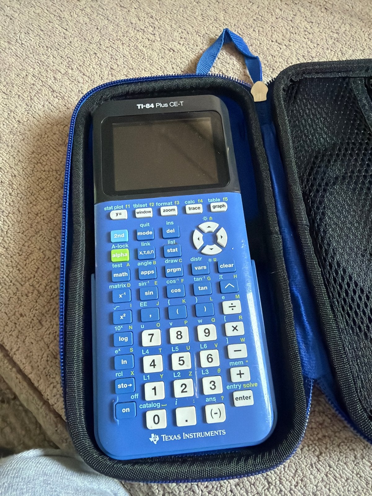 TI-84 plus CE-T rekenmachine, Ophalen of Verzenden, Grafische rekenmachine