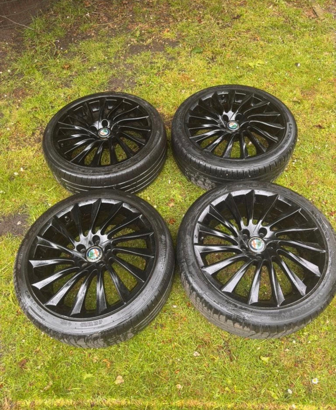 Alfa Giulietta wielen 18”, Auto diversen, Wieldoppen, Verzenden, Zo goed als nieuw