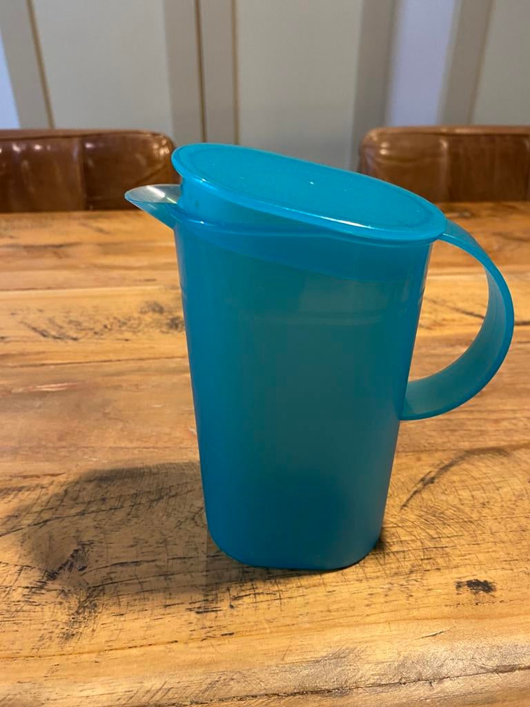Tupperware kannetje 500 ml, Ophalen of Verzenden, Blauw, Beker of Kan