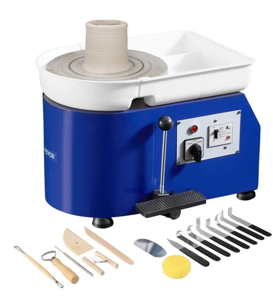 Vevor Pottenbakkersschijf 350W - Nieuw in doos, Ophalen of Verzenden, Nieuw, Gereedschap of Toebehoren