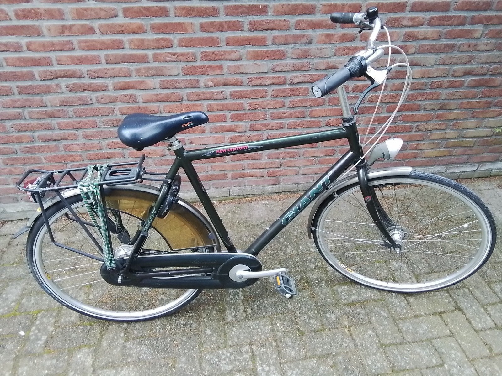 Herenfiets giant 7 versnelling nexus rollerbraks rem izgst,, Versnellingen, Zo goed als nieuw, 57 tot 61 cm, Trommelrem
