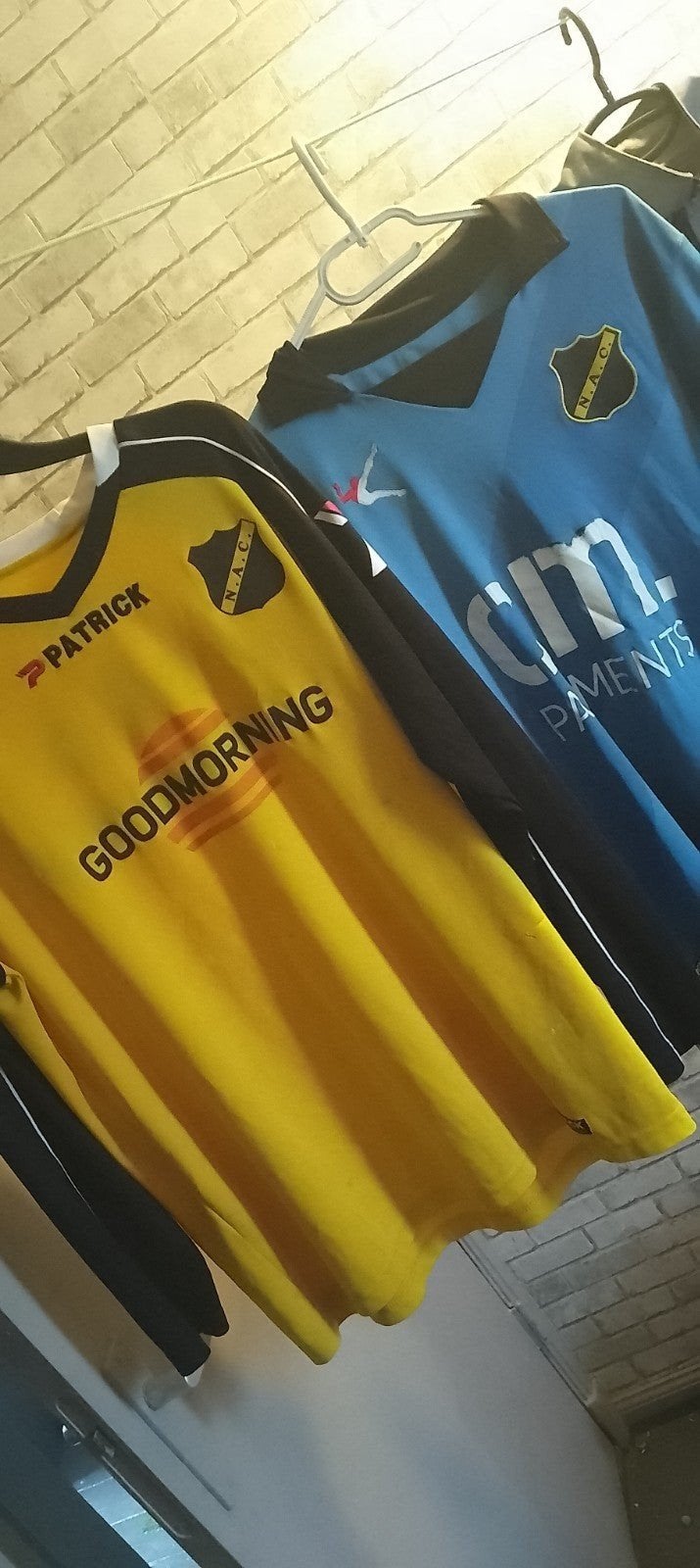 4 nac shirts en 1trainingsjack, Ophalen of Verzenden, Gebruikt, NAC Breda, Shirt