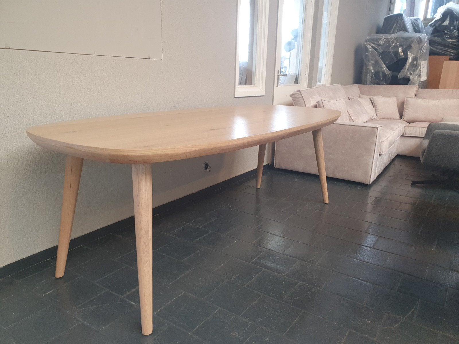 Eettafel Deens - Ovaal, Ophalen