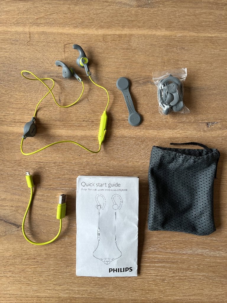 Philips ActionFit Bluetooth Sporthoofdtelefoon SHQ8300, Philips, Nieuw, Ophalen of Verzenden, Grijs