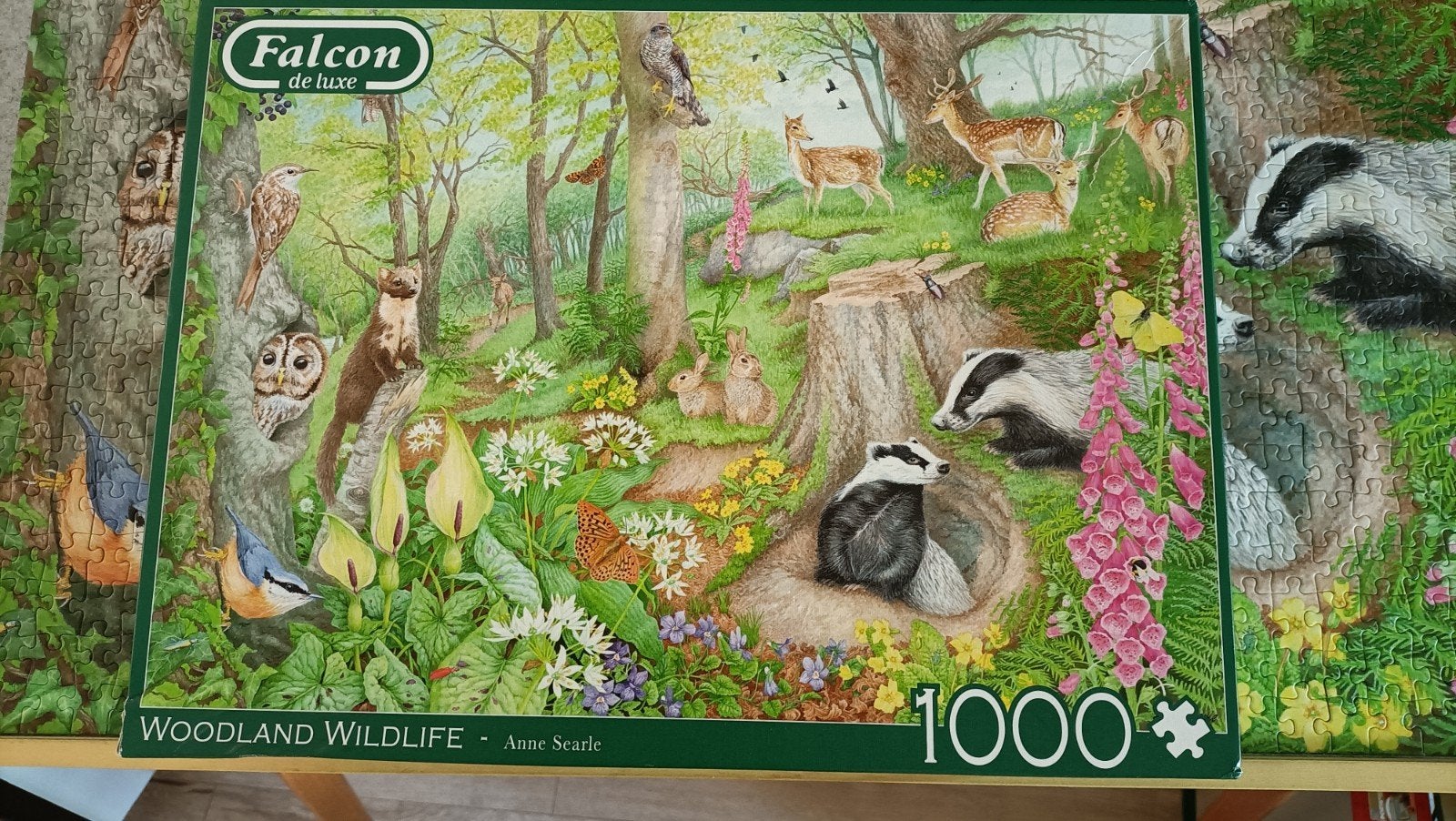 Woodland Wildlife, Ophalen of Verzenden, 500 t/m 1500 stukjes, Gebruikt