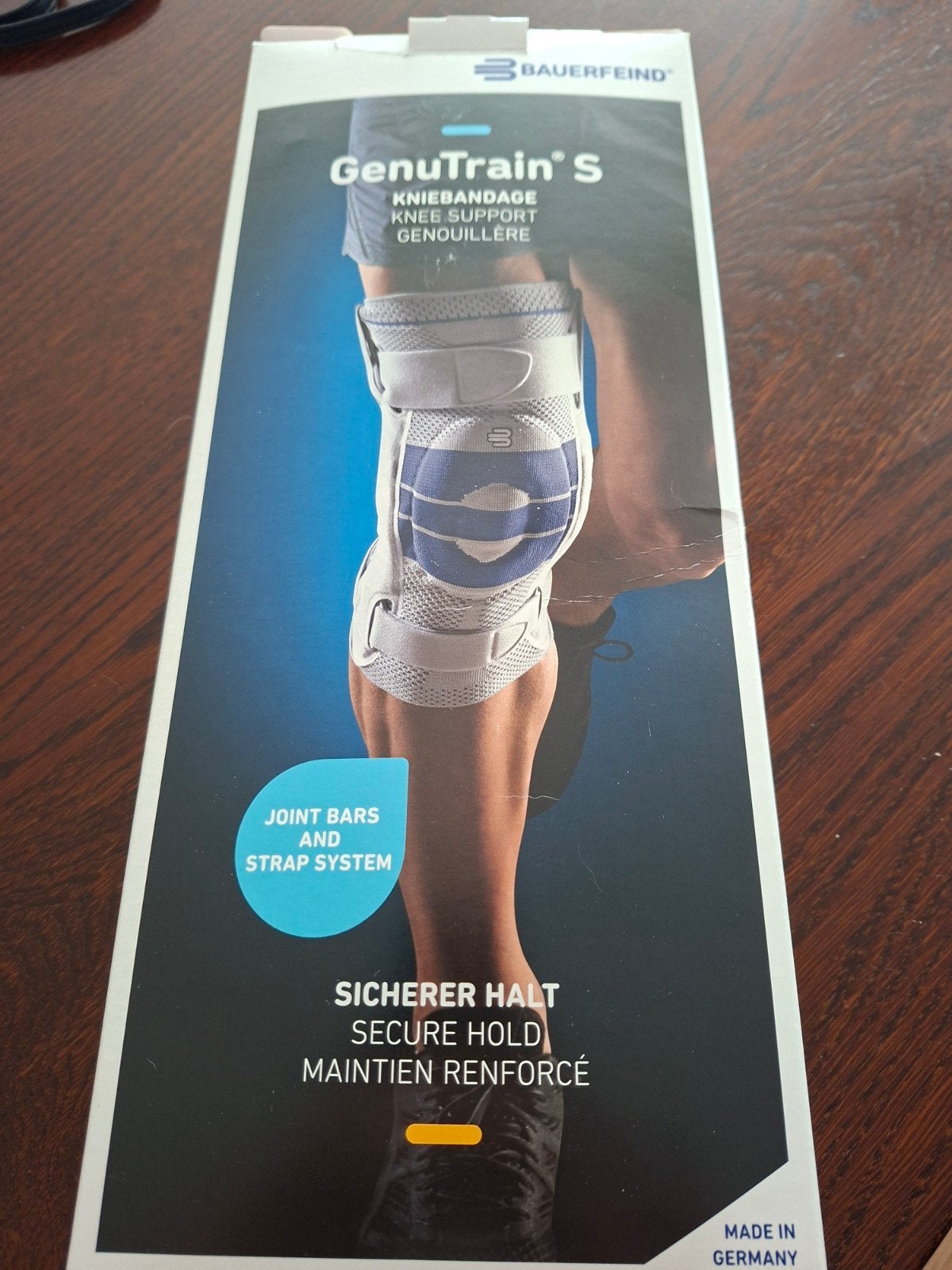 knie brace, Diversen, Ophalen
