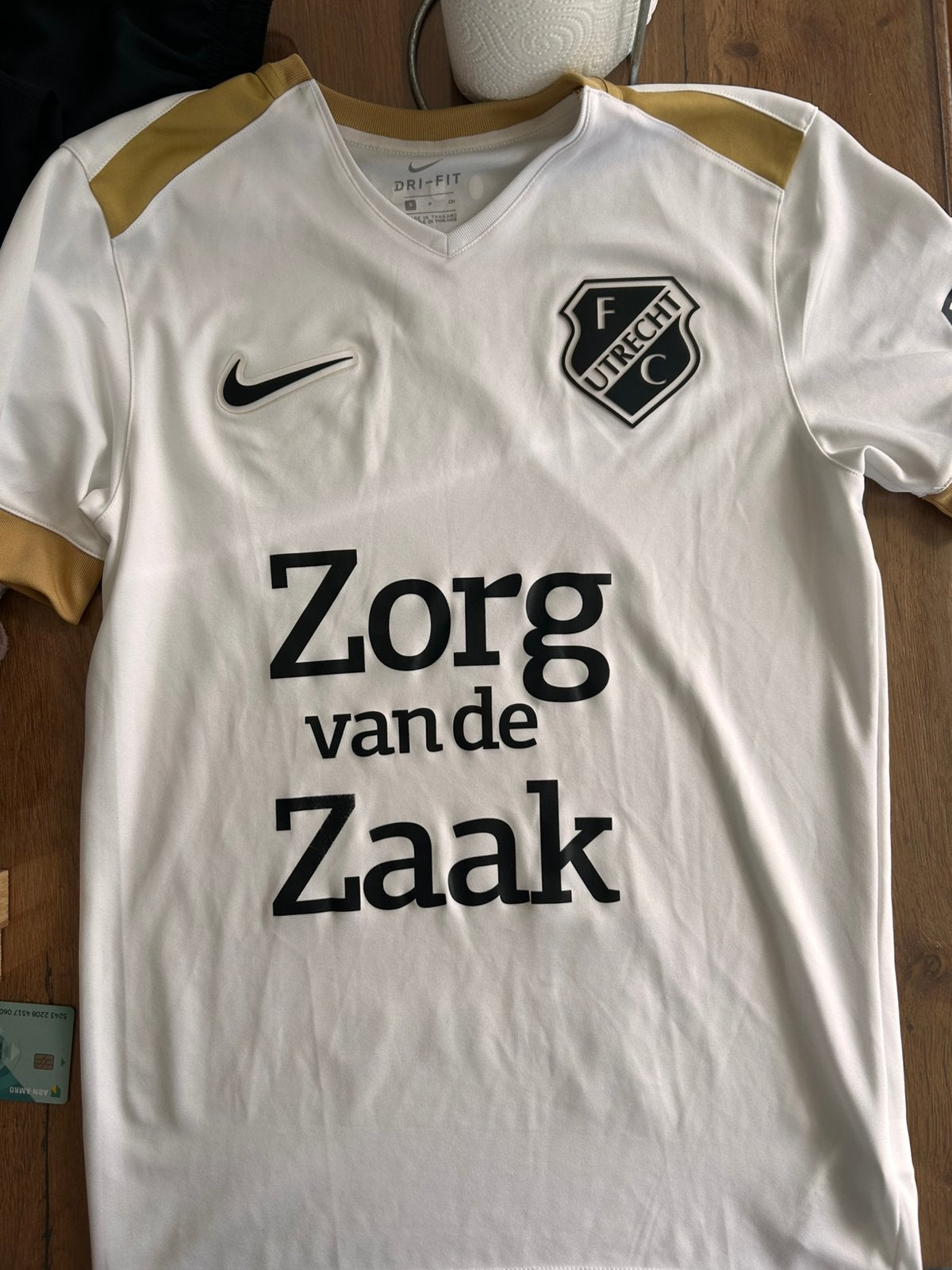 FC Utrecht Nike voetbalset shirt + broek maat S, Maat S, Ophalen of Verzenden, Gebruikt, Shirt
