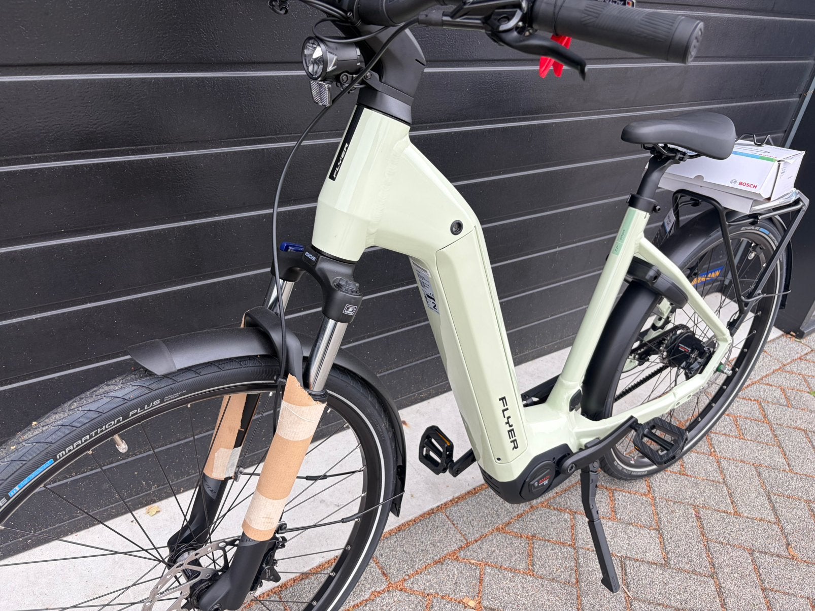 Foto 2 van Nieuwe Flyer GoTour 5.43CX 750wh accu performance CX belt