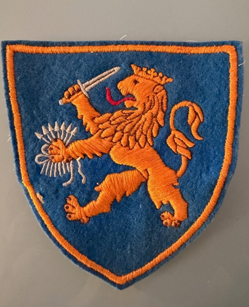 Oud stoffen embleem KNVB 1950 - 1969, Verzenden, Gebruikt, Overige binnenlandse clubs, Overige typen
