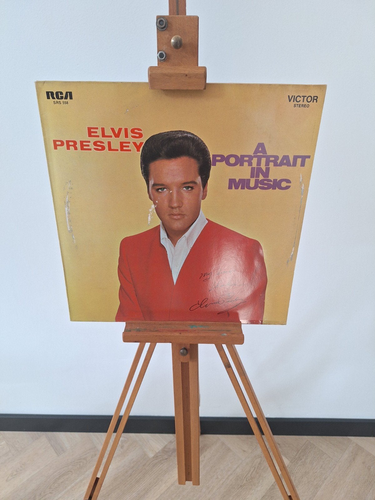 Elvis Presley - A Portrait In Music LP (nette staat), LP, Gebruikt, Pop, Ophalen of Verzenden