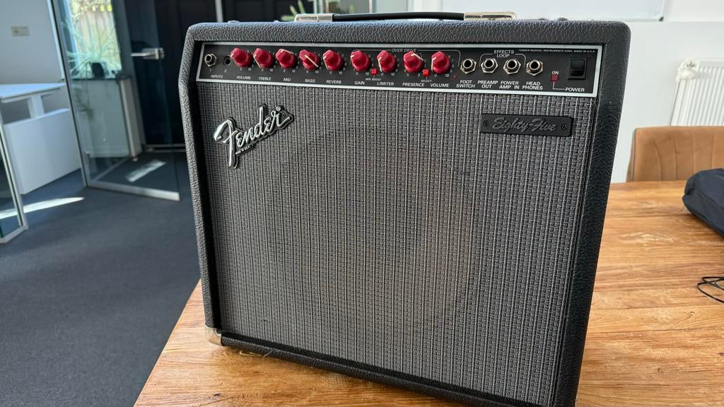 Fender Eighty-Five Gitaarversterker - Transistor USA, Ophalen, Gebruikt, Gitaar, 50 tot 100 watt