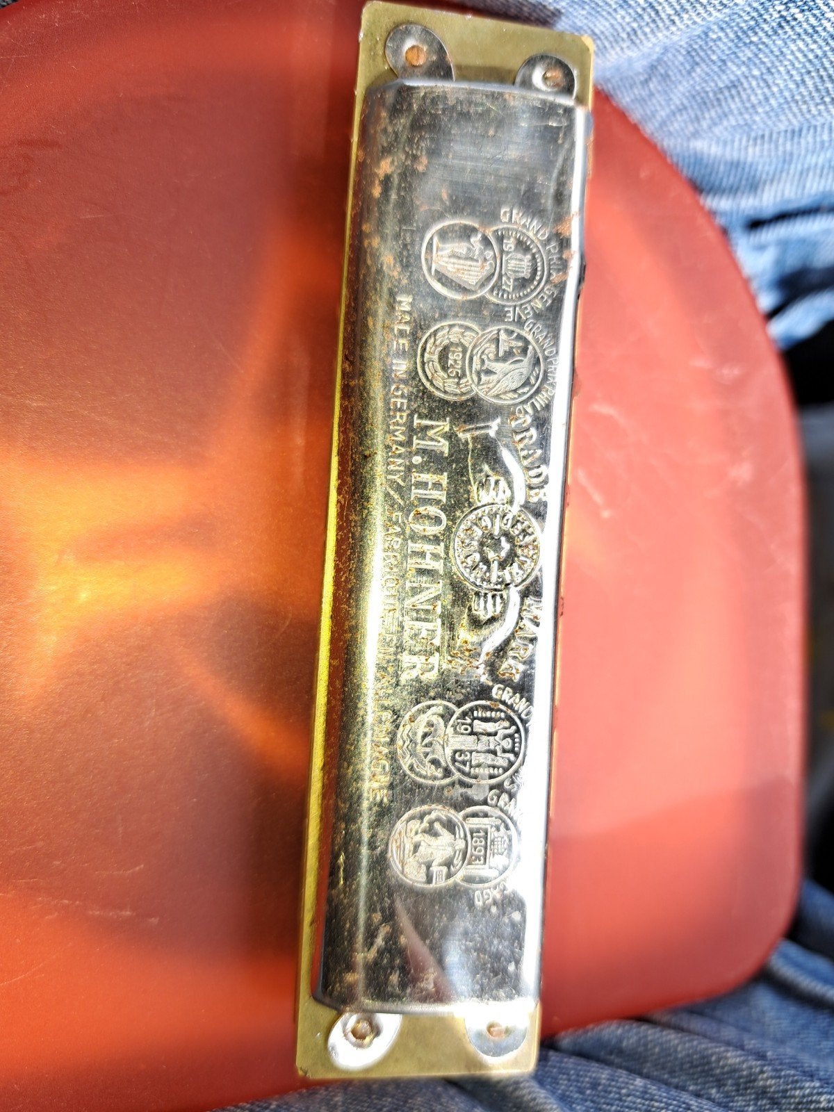 M. Hohner Bravo Mondharmonica - Vintage, Ophalen of Verzenden, Gebruikt, Diatonisch, Overige typen