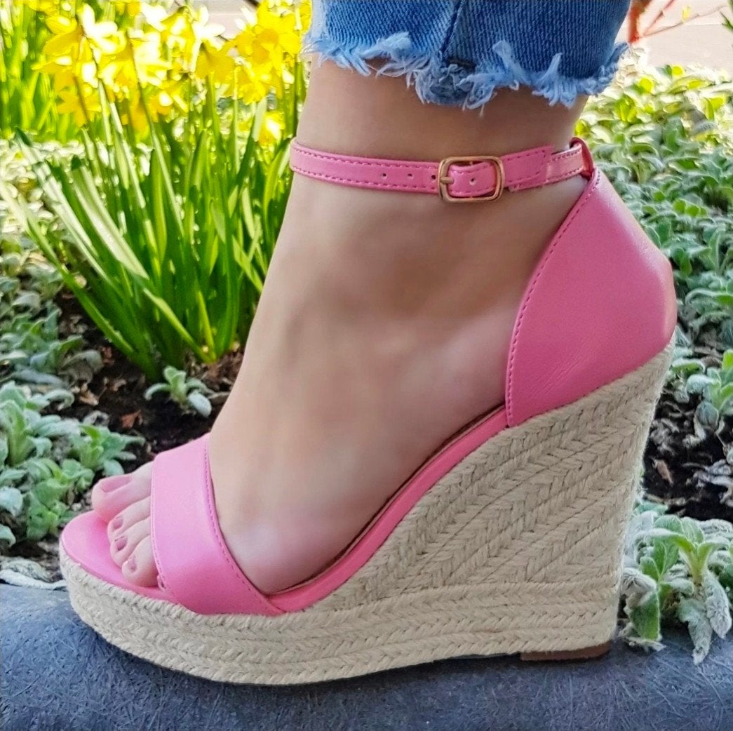 Roze sleehakken met open teen, maat 37, Kleding | Dames, Schoenen, Nieuw, Ideal, Roze, Sandalen of Muiltjes