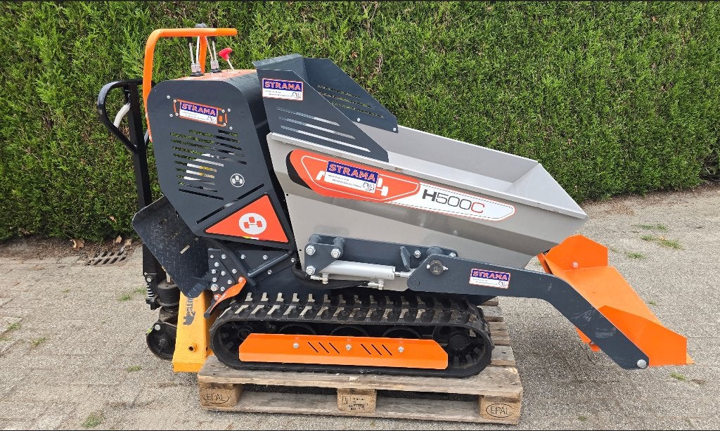 STRAMA H500C demo rupsdumper met laadschep, Ophalen, Zo goed als nieuw, Overige soorten