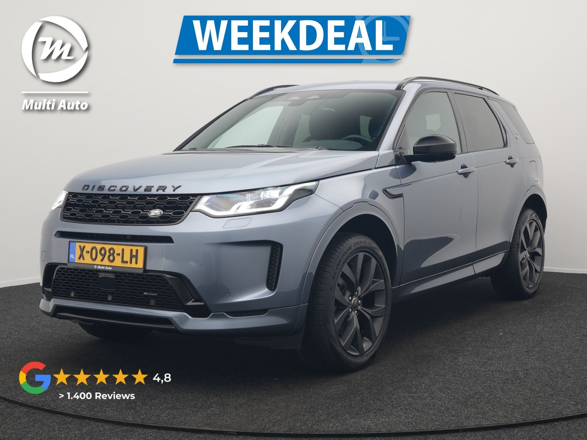 Land Rover Discovery Sport P300e R-Dynamic HSE PHEV 300pk De, Auto's, Land Rover, Bedrijf, Te koop, 4x4, ABS, Achteruitrijcamera