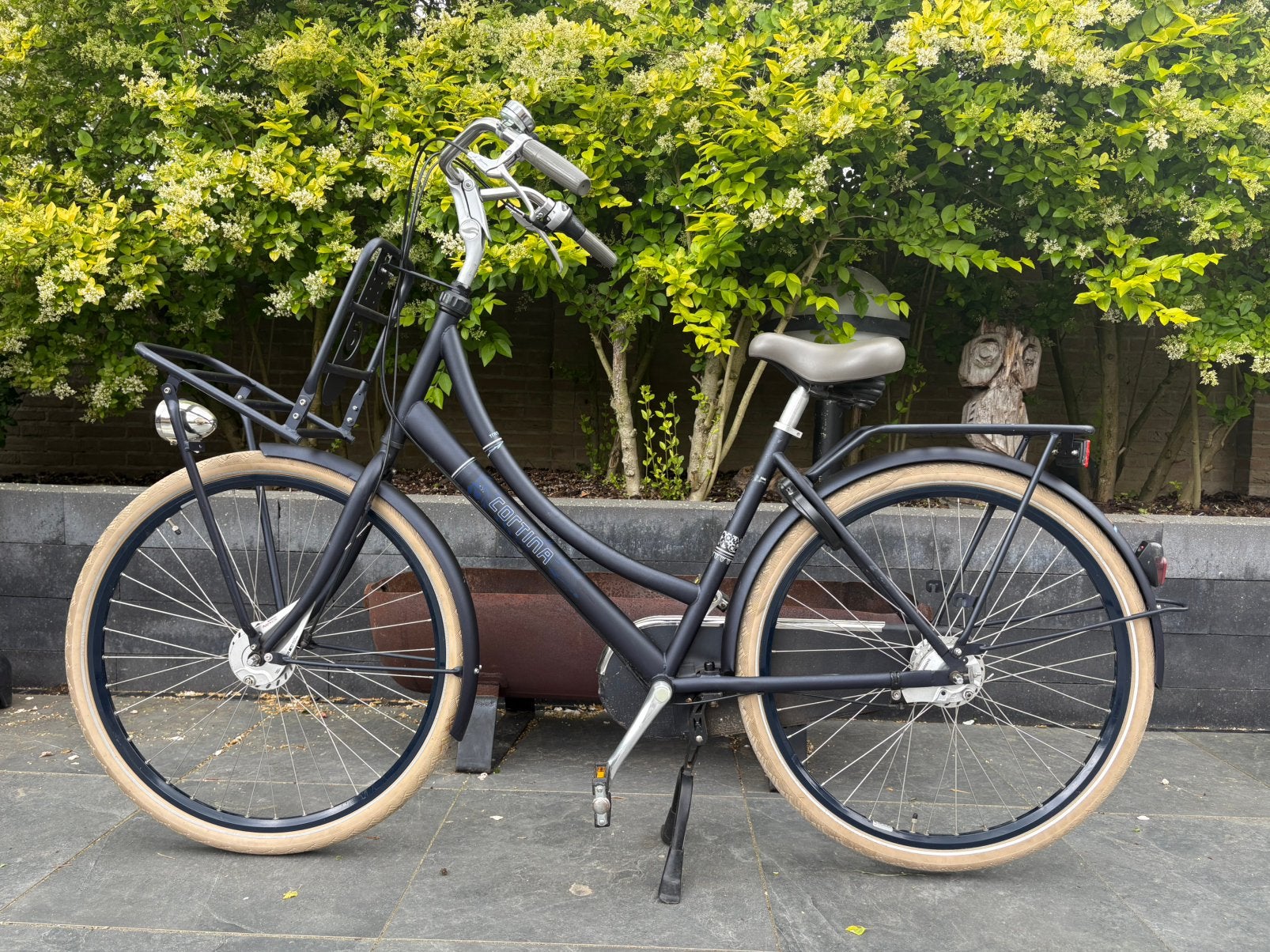 Nette Cortina Roots transport/mamafiets, Ophalen, 47 tot 50 cm, Versnellingen, Zo goed als nieuw