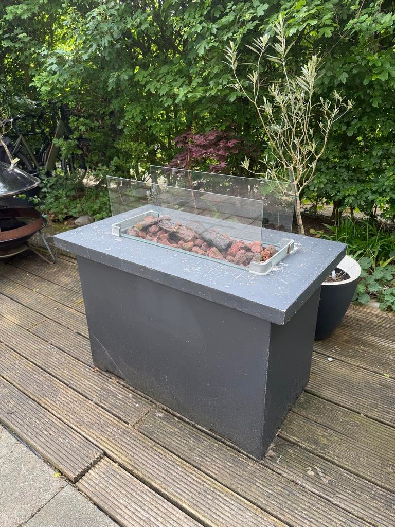 Vuurtafel voor buiten - Werkt uitstekend, Ophalen of Verzenden, Gebruikt