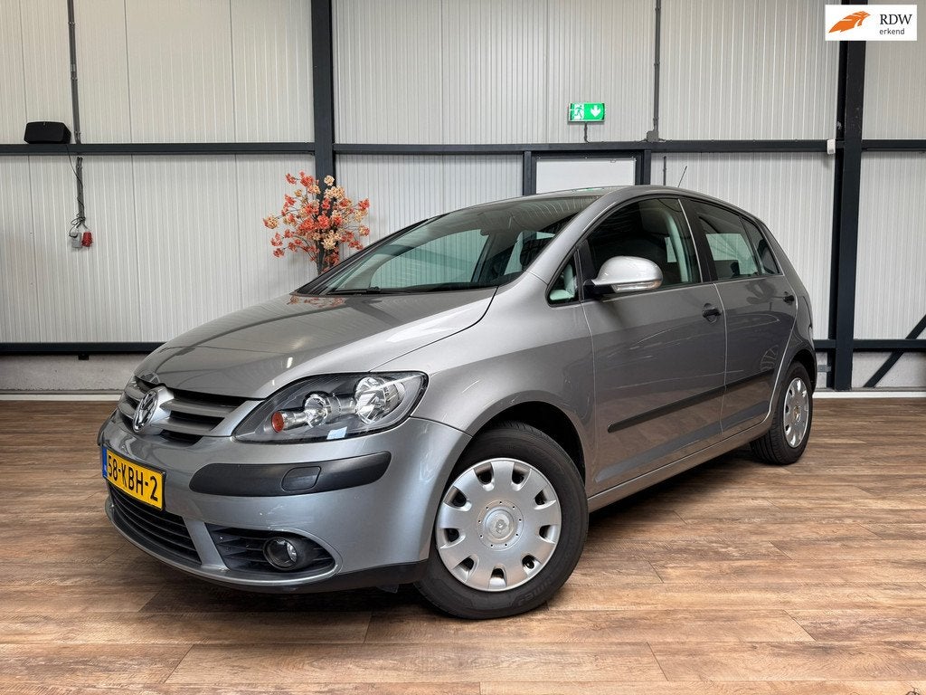 Volkswagen Golf Plus 1.6 Turijn / AIRCO / DSG automaat /, Auto's, Volkswagen, Stof, 4 cilinders, Metallic lak, Grijs