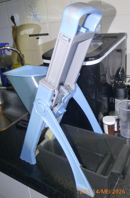 Verstelbare Dikte Handmatige Snijder, Blauw, Ophalen of Verzenden, Zo goed als nieuw, Snijmachine