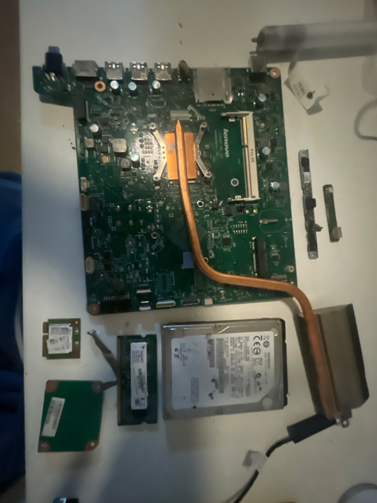 Lenovo Laptop Onderdelen: Moederbord, HDD, RAM, Koeler, Ophalen, Intern, Gebruikt, Laptop
