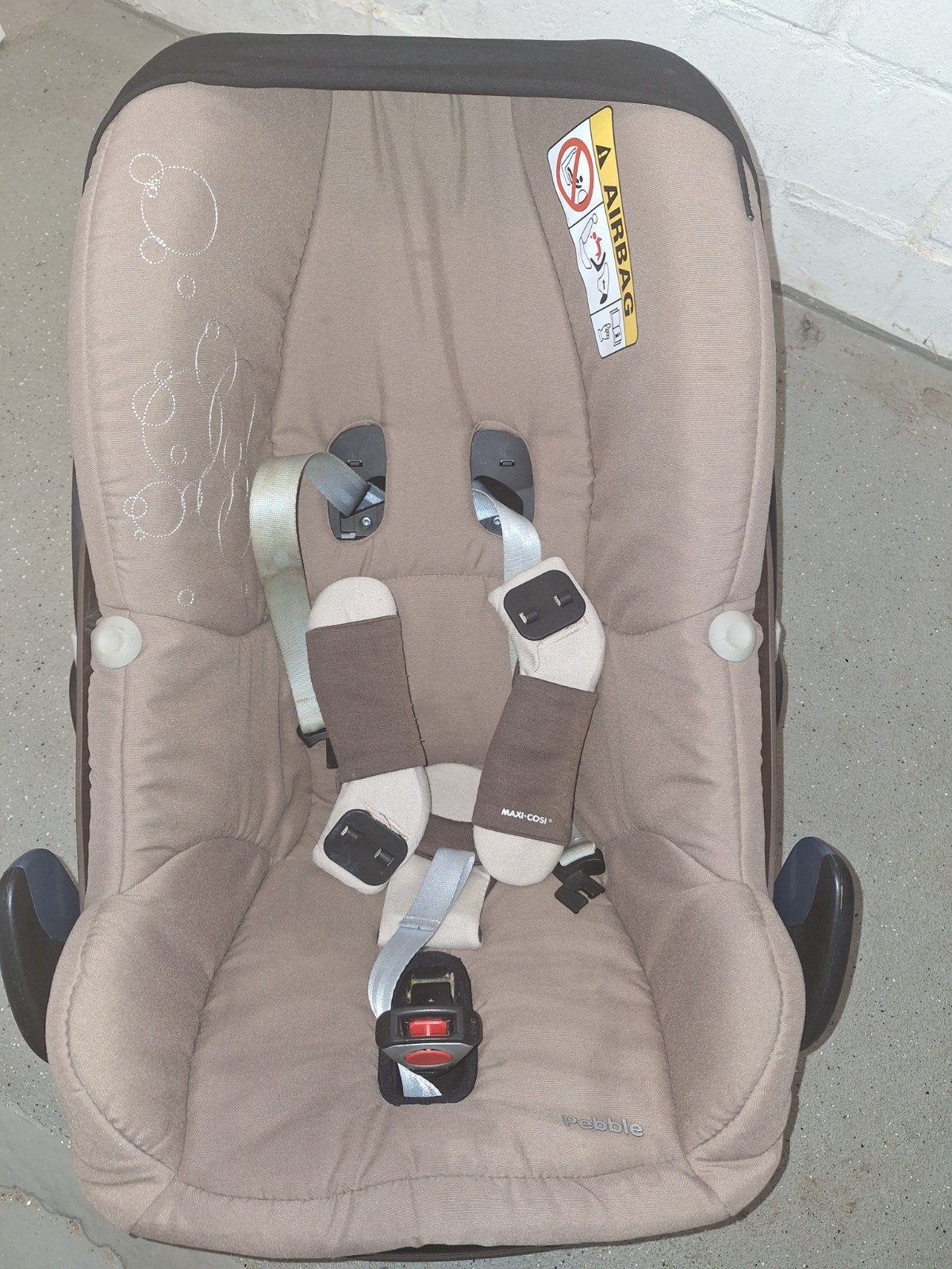 maxi cosi met wasbare hoes en zonnekap, Ophalen, 0 t/m 13 kg, Maxi-Cosi, Autogordel