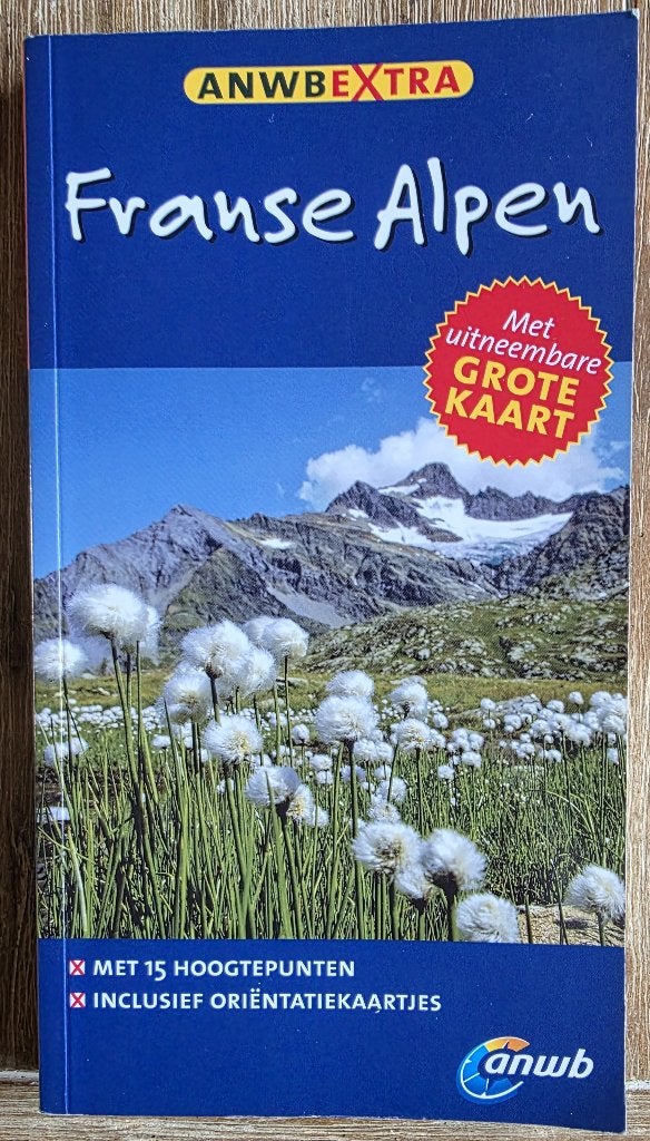 ANWB Extra Reisgids Franse Alpen, Boeken, Reisgidsen, ANWB, Europa, Ophalen of Verzenden, Zo goed als nieuw