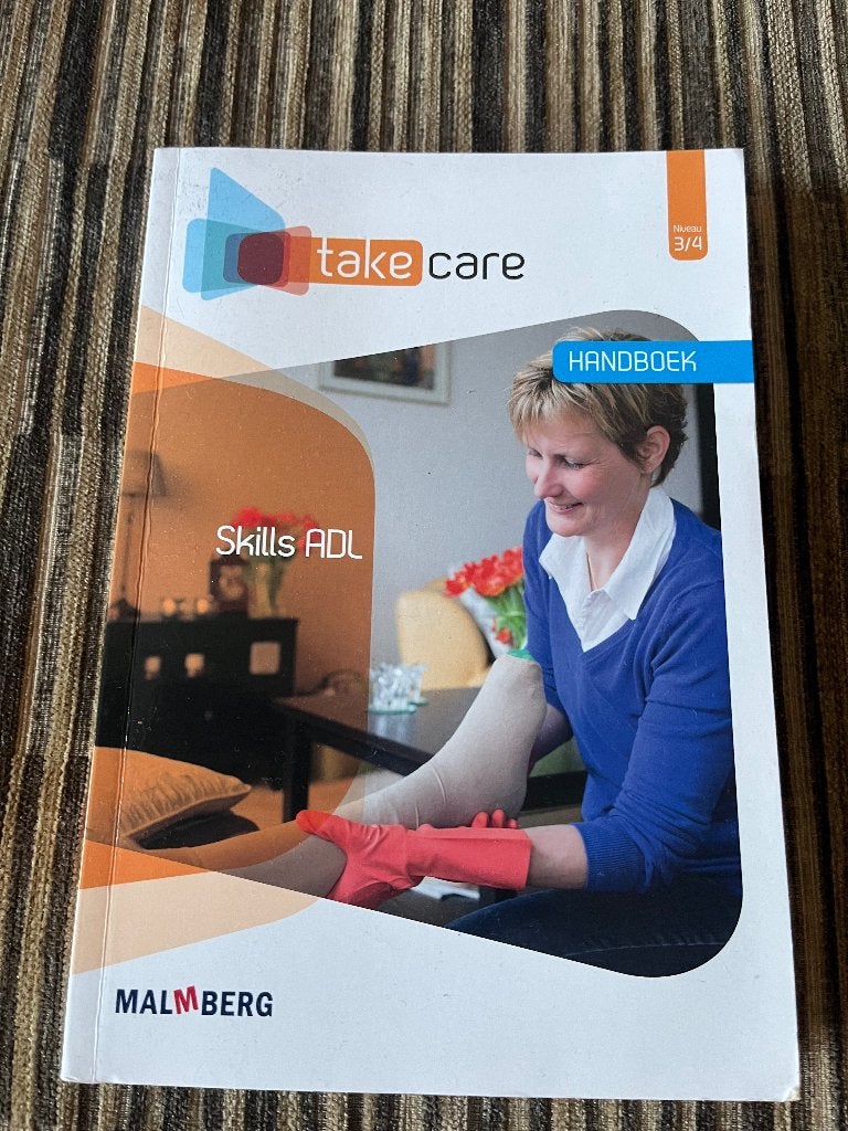 Malmberg take care studieboeken verpleegkunde/maatsch. Zorg, Boeken, Malmberg, Ophalen of Verzenden, Zo goed als nieuw, MBO