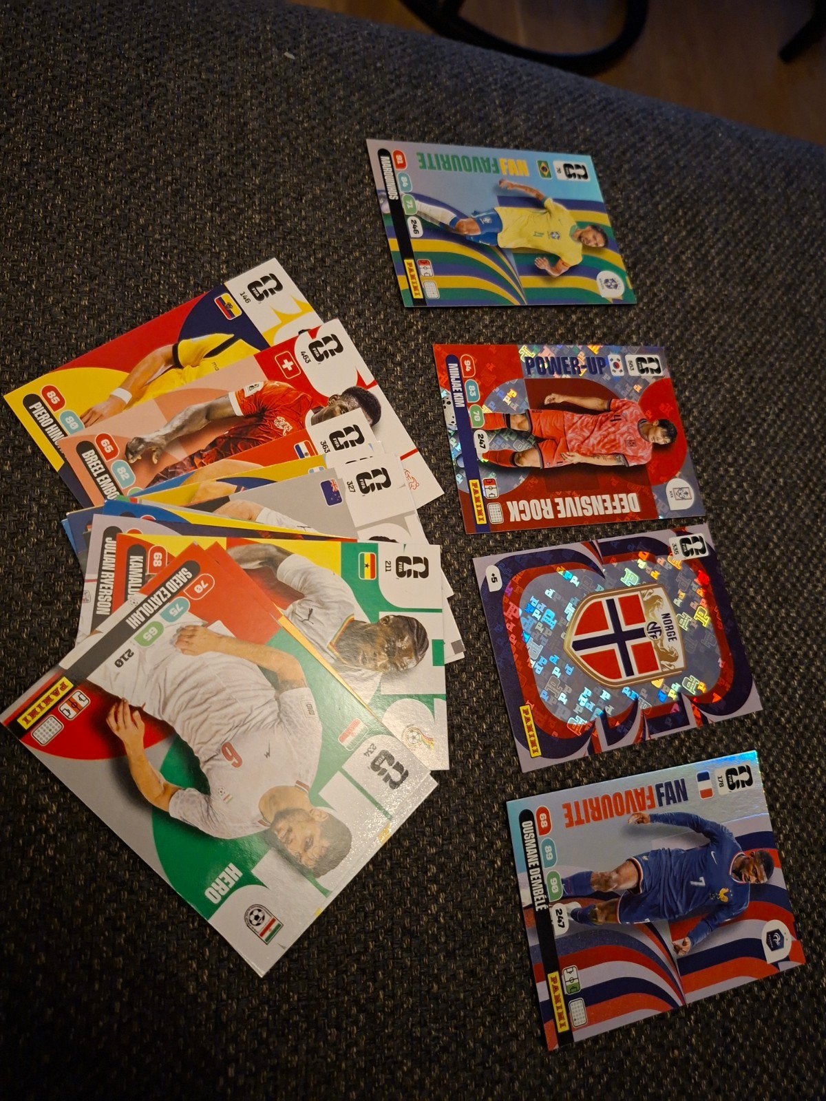 Panini Adrenalyn kaartjes, Ophalen, Zo goed als nieuw, Plaatje