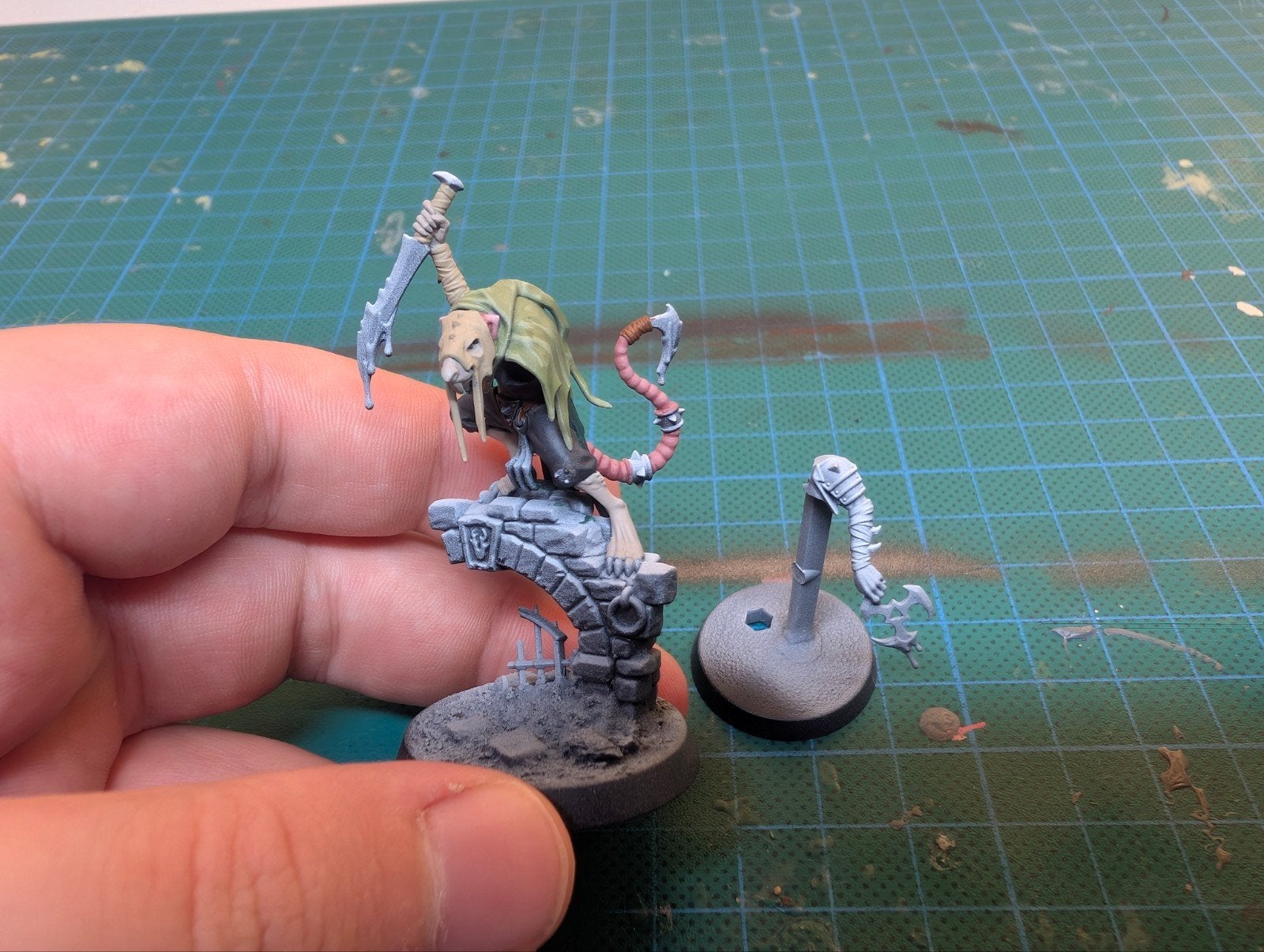 Warhammer AOS skaven deathmaster, Hobby en Vrije tijd, Ophalen of Verzenden